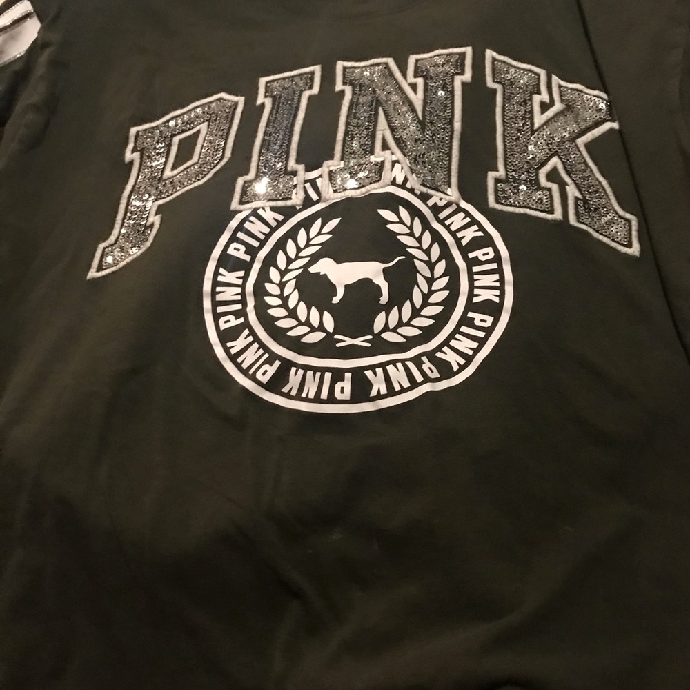 Pink long sleeve top